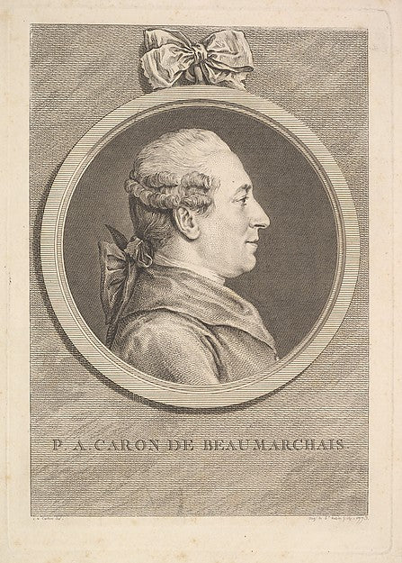 Augustin de Saint-Aubin , After Charles Nicolas Cochin II:Po-16x12"(A3) Poster