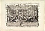 Antoine Jean Duclos , After Augustin de Saint-Aubin:Facsimil-16x12"(A3) Poster