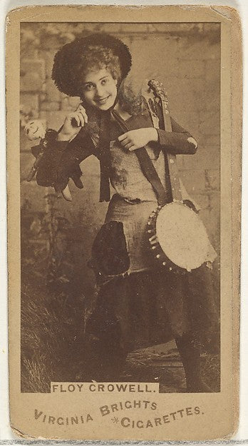 :Floy Crowell Virginia Brights Cigarettes-16x12"(A3) Poster