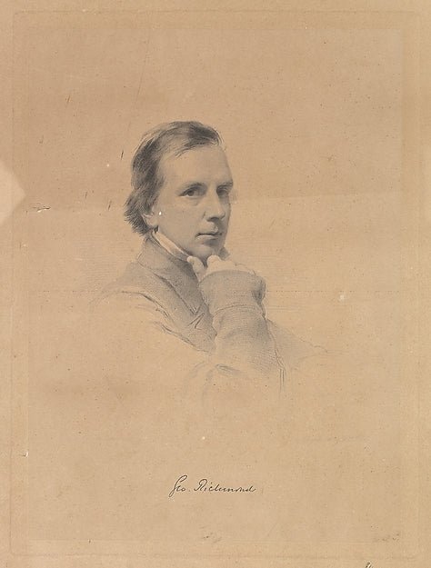 After George Richmond:George Richmond – Self-portrait 1850–7-16x12"(A3) Poster