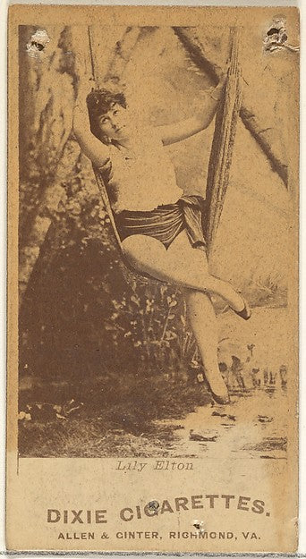 :Lilly Elton Virginia Brights Cigarettes-16x12"(A3) Poster