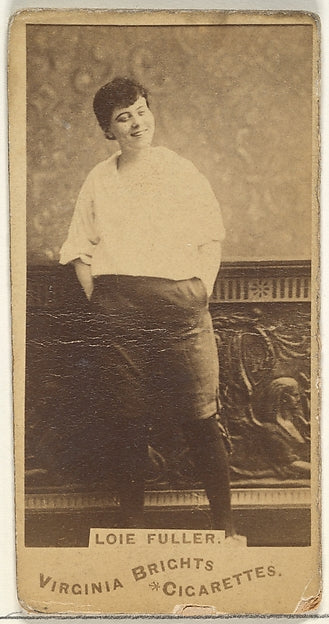 :Loie Fuller Virginia Brights Cigarettes-16x12"(A3) Poster