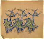Anonymous, French, 20th century:Pattern with Design Derived -16x12"(A3) Poster