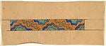 Anonymous, French, 20th century:Panel with Diagonal Undulati-16x12"(A3) Poster
