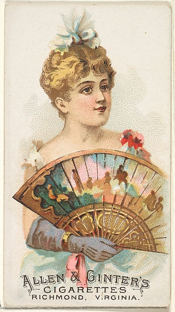 :Plate 30 from the Fans of the Period series for Allen & Gin-16x12"(A3) Poster