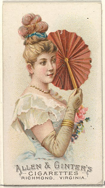 :Plate 37 from the Fans of the Period series for Allen & Gin-16x12"(A3) Poster