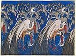 Anonymous, French, 20th century:Repetitive Pattern of a Moon-16x12"(A3) Poster