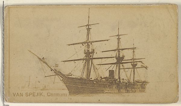 :Van Spejik Germany from the Famous Ships series for Virgini-16x12"(A3) Poster