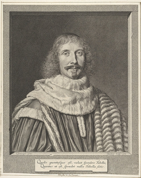 Pompone II de Bellièvre 1653-Robert Nanteuil, Poster Print Wall Art