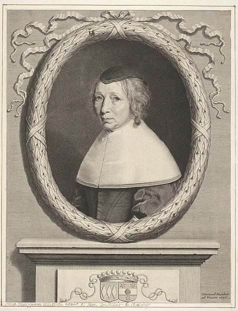 Madame Bouthillier c1656-Robert Nanteuil, Poster Print Wall Art