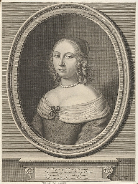 Madame de Gillier c1652-Robert Nanteuil, Poster Print