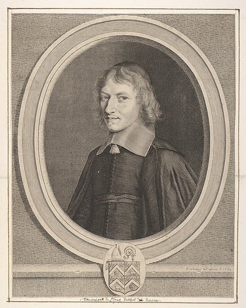 Dominique de Ligny 1654-Robert Nanteuil,16x12"(A3)Poster