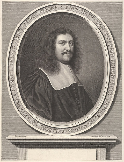 Jean-Baptiste van Steenberghen 1668-Robert Nanteuil,After Fra,16x12"(A3)Poster