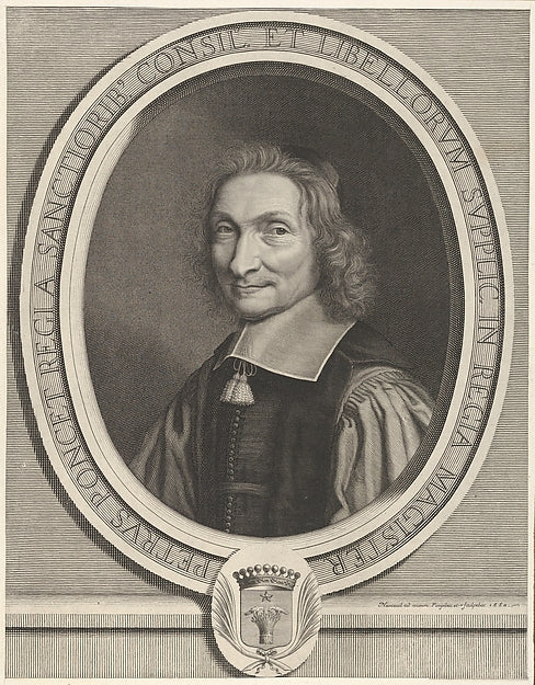 Pierre Poncet de La Rivière 1660-Robert Nanteuil,16x12"(A3)Poster
