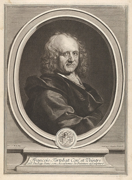 François Tortebat late 17th–early 18th cent-Gérard Edelinck,A,16x12"(A3)Poster