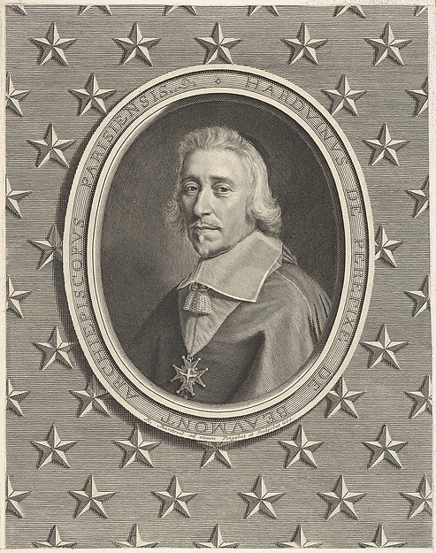Hardouin de Beaumont de Péréfixe 1665-Robert Nanteuil, Poster Print Wall Art