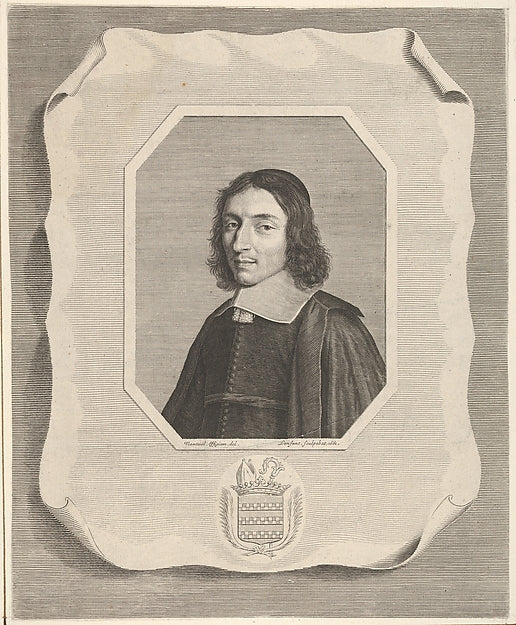 Le cardinal de Coislin 1661-Jean Lenfant,After Robert Nanteui, Poster Print