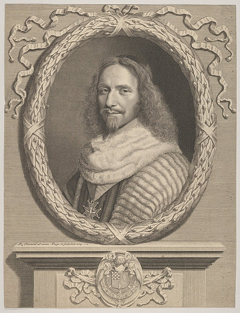 Nicolas Potier de Novion 1664-Robert Nanteuil, Poster Print