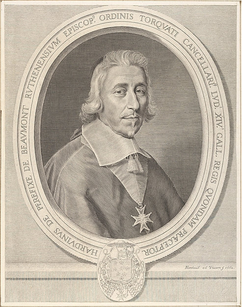 Hardouin de Péréfixe 1662-Robert Nanteuil, Poster Print