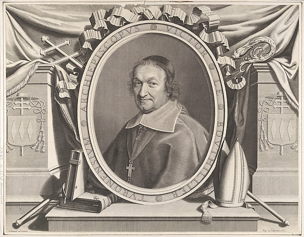 Victor Bouthillier 1662-Robert Nanteuil, Poster Print Wall Art