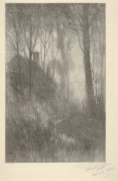 The Lost Path 1920-Charles Macowin Tuttle ,16x12"(A3)Poster