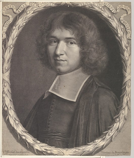 Jacques-Nicolas Colbert 1673-Robert Nanteuil, Poster Print Wall Art
