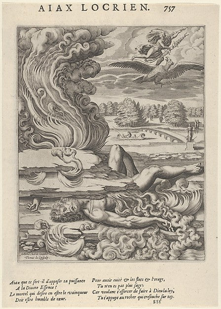 Locrian Ajax n.d.-Thomas de Leu , Poster Print Wall Art