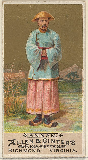 :Annam from the Natives in Costume series for Allen & Ginter-16x12"(A3) Poster