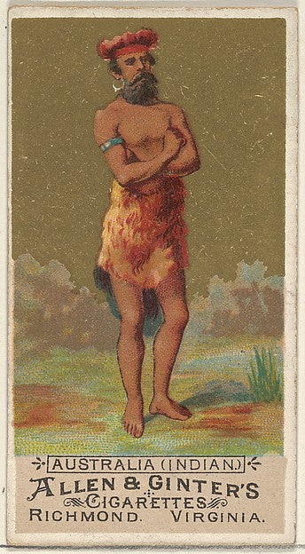 :Australia from the Natives in Costume series for Allen & G-16x12"(A3) Poster