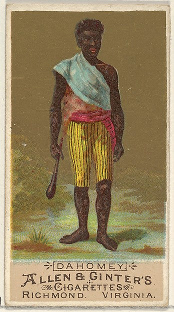 :Dahomey from the Natives in Costume series for Allen & Gint-16x12"(A3) Poster