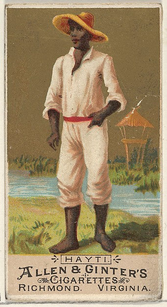 :Haiti from the Natives in Costume series for Allen & Ginter-16x12"(A3) Poster