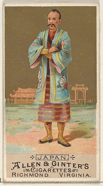 :Japan from the Natives in Costume series for Allen & Ginter-16x12"(A3) Poster