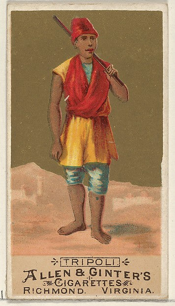 :Tripoli from the Natives in Costume series for Allen & Gint-16x12"(A3) Poster