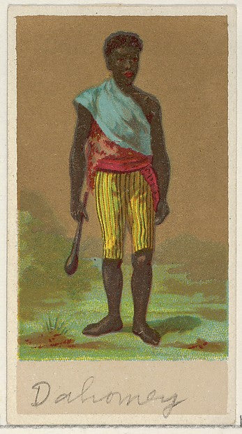 :Dahomey from the Natives in Costume series Teofani Issue f-16x12"(A3) Poster