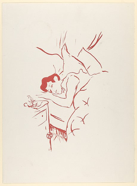 Your Mouth 1893-Henri de Toulouse-Lautrec,16x12"(A3) Poster