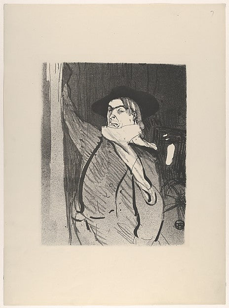 Aristide Bruant 1893-Henri de Toulouse-Lautrec, Poster Print Wall Art