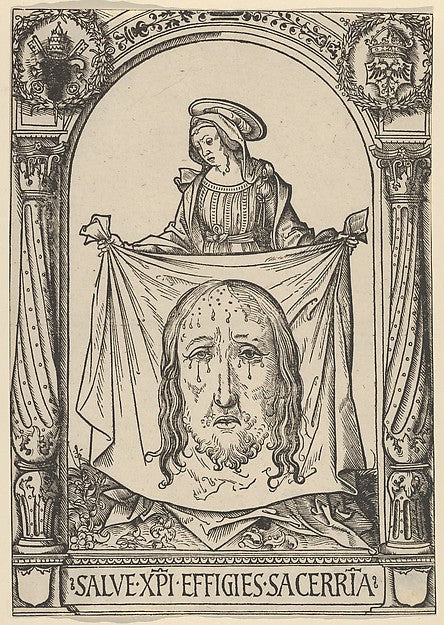 Hans Burgkmair:The Sudarium of Saint Veronica -16x12"(A3) Poster