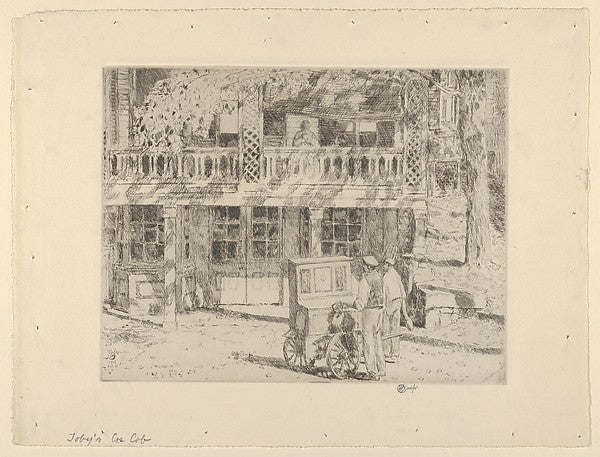 Toby's Cos Cob 1915-Childe Hassam,16x12"(A3) Poster