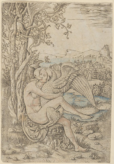 Giovanni Battista Palumba , Reworked by Nicoletto da Modena - , Poster Print Wall Art