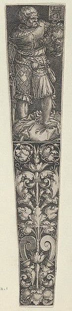 Design for a Dagger Sheath with Executioner and Head of John,16x12"(A3)Poster