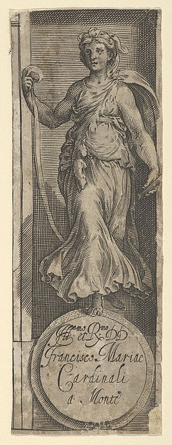Cherubino Alberti , After Polidoro da Caravaggio - Female figu, Poster Print Wall Art