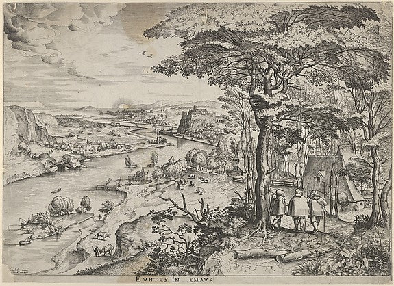 Euntes in Emaus c1555–56-After Pieter Bruegel the Elder c152, Poster Print