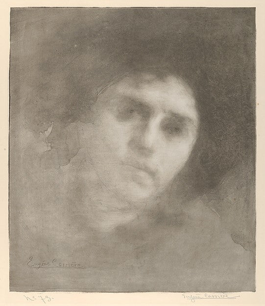 Mme Eugène Carrière 1893-Eugène Carrière, Poster Print