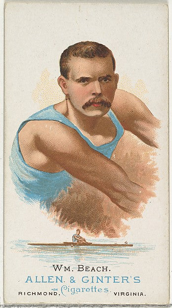 :William Beach Oarsman from World's Champions Series 1 for A-16x12"(A3) Poster