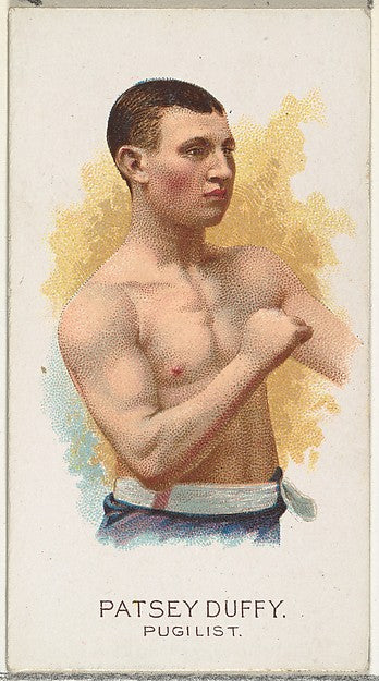 :Patsey Duffy Pugilist from World's Champions Series 2 for A-16x12"(A3) Poster
