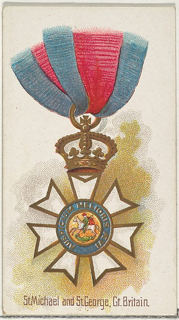 :St. Michael and St. George Great Britain from the World's D-16x12"(A3) Poster