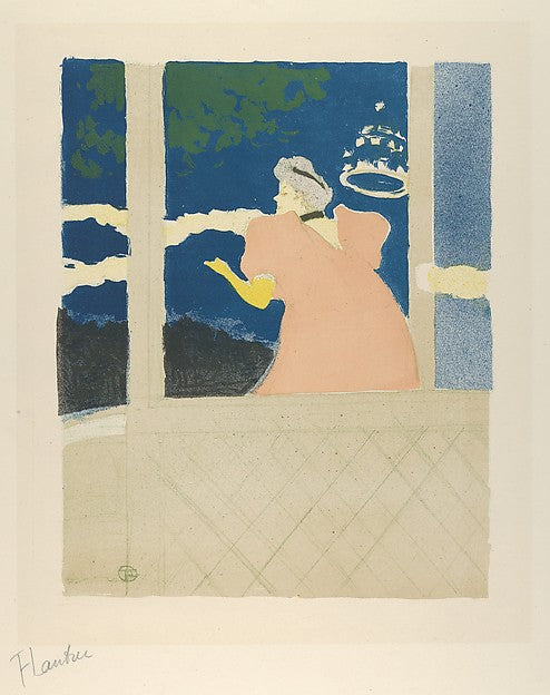 At Les Ambassadeurs 1894-Henri de Toulouse-Lautrec, Poster Print Wall Art