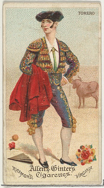 :Torero from World's Dudes series for Allen & Ginter Cigaret-16x12"(A3) Poster