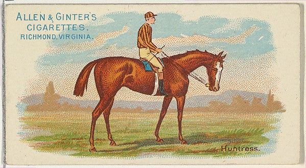 :Huntress from The World's Racers series for Allen & Ginter -16x12"(A3) Poster