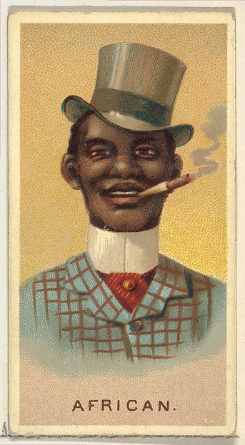 :African from World's Smokers series for Allen & Ginter Ciga-16x12"(A3) Poster